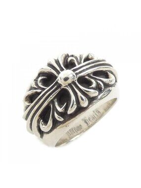 Chrome Hearts Floral Cross Ring